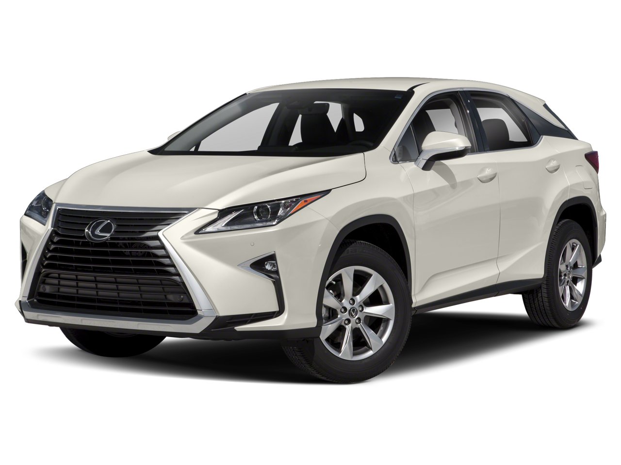 2019 Lexus RX RX 350 in Silver Lining Metallic — front three-quarter view