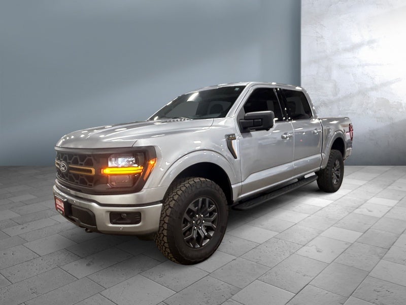 2025 Ford F-150 Tremor in Iconic Silver Metallic — front three-quarter view
