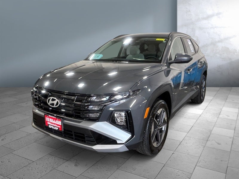 2026 Hyundai TUCSON SEL in Ecotronic Gray — front three-quarter view