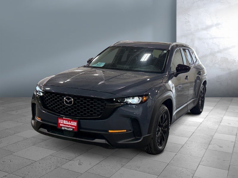 2024 Mazda Mazda CX-50 2.5 S Preferred Package in Polymetal Gray Metallic — front three-quarter view