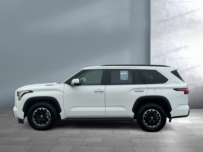 2026 Toyota Sequoia — rear three-quarter view