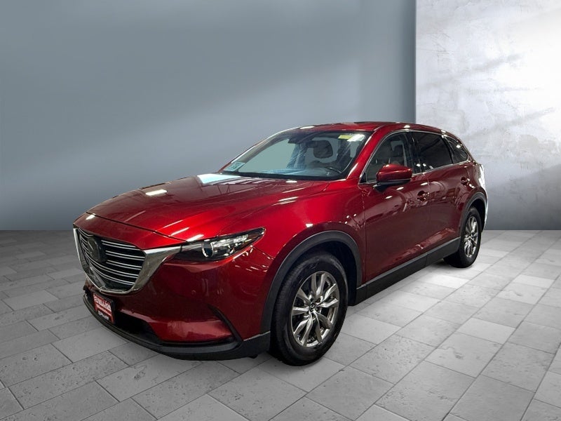 2018 Mazda Mazda CX-9 Touring in Soul Red Crystal Metallic — front three-quarter view