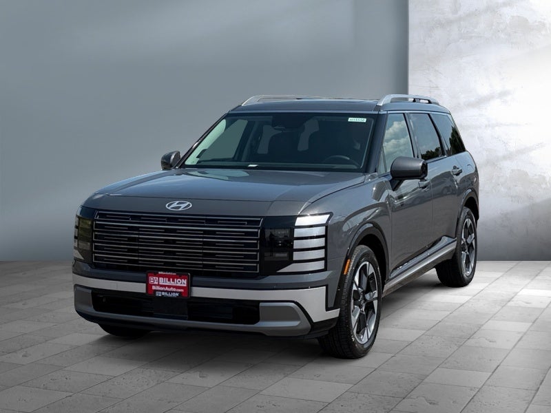 2026 Hyundai PALISADE Limited in Ecotronic Gray Pearl — front three-quarter view